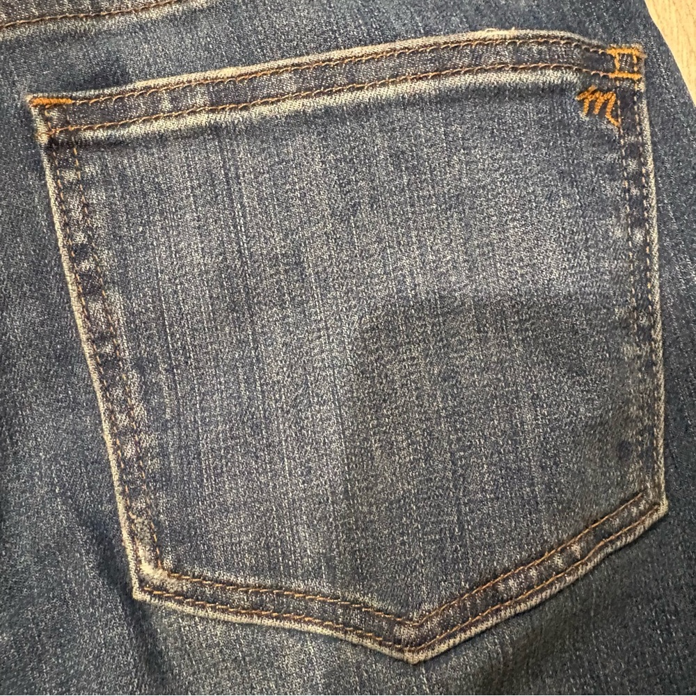 Madewell Cali Demi-Boot Jeans: Destructed-Hem Edition, Sz 25 - Picture 15 of 16